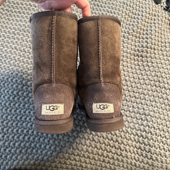 UGG Classic Short Boots in Brown - Picture 6 of 8